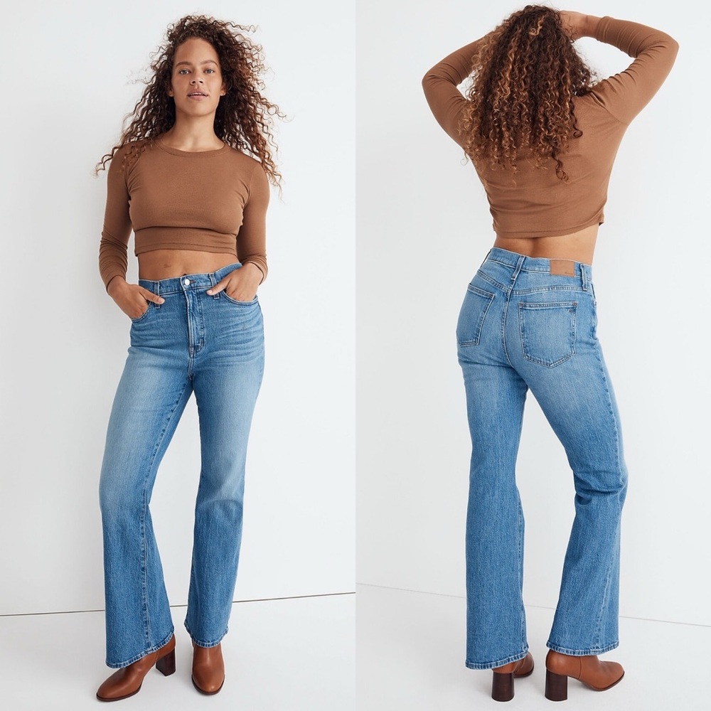 Madewell Light Blue Flare Jeans